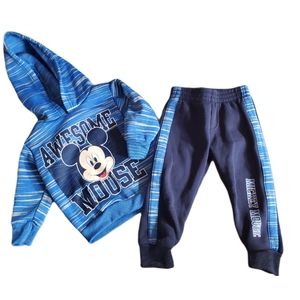 Mickey Mouse Hoodie and Sweatpants Set